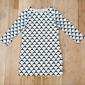 J. Crew Black & White Business Dress